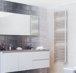 Toallero radiador para baño Fondital de 800 x 500 - Image 2